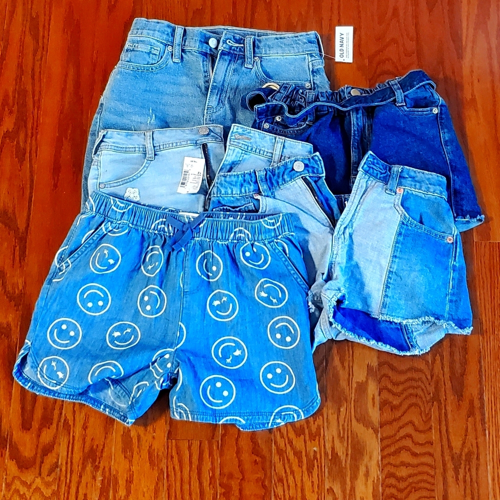5 Piece Stylish Jean Shorts